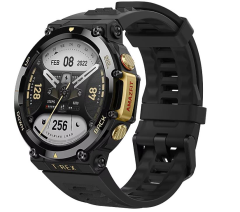 Amazfit T-Rex 2 Altın-Siyah Akıllı Saat (OUTLET) (12 AY EVOFONE GARANTİLİ)