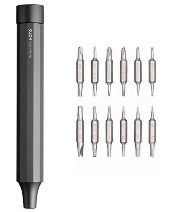 Xiaomi Hoto Kit 24 In 1 Elektronikçi Siyah Tornavida Seti (OUTLET) (12 AY EVOFONE GARANTİLİ)