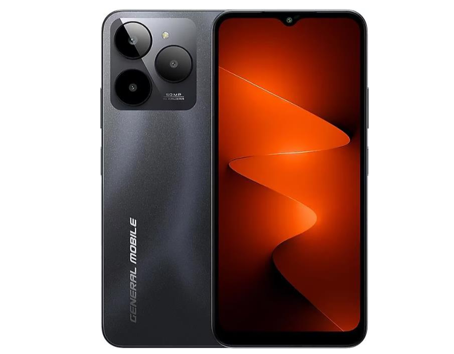 General Mobile GM Era 30 4/128 GB Siyah (Outlet) (1 Yıl Garantili)