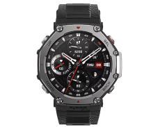 Amazfit T-Rex 3 Akıllı Saat Siyah (OUTLET) (12 AY EVOFONE GARANTİLİ)