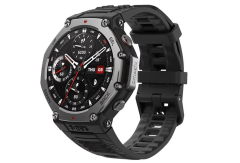 Amazfit T-Rex 3 Akıllı Saat Siyah (OUTLET) (12 AY EVOFONE GARANTİLİ)