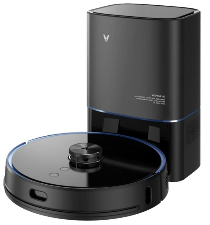 Viomi S9 Vacuum Cleaner Çöp İstasyonlu Siyah Robot Süpürge (OUTLET) (12 AY EVOFONE GARANTİLİ)