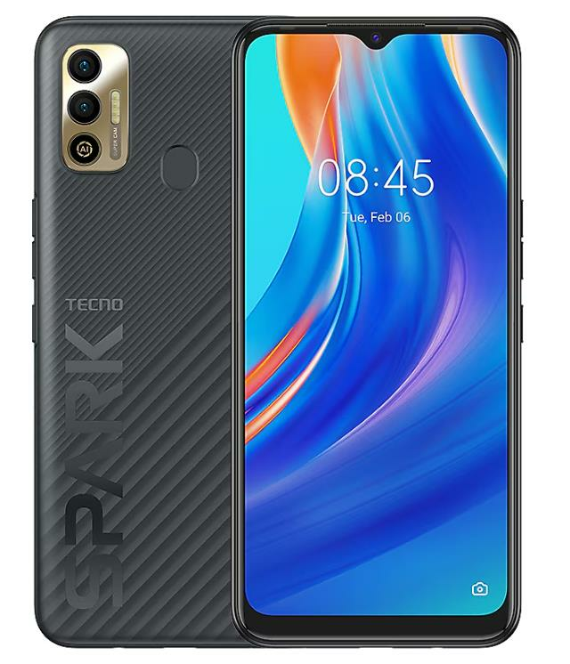 Tecno Spark 7T 4/64 GB Siyah (Outlet) (2 Yıl Garantili)