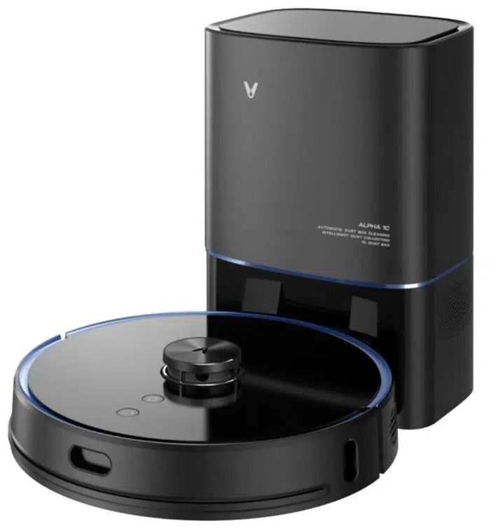 Viomi S9 Vacuum Cleaner Çöp İstasyonlu Siyah Robot Süpürge (OUTLET) (12 AY EVOFONE GARANTİLİ)